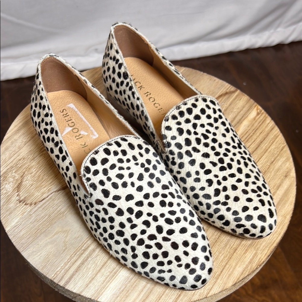 Jack Rogers Women's Audrey Calf Hair Loafers…Size 6.5